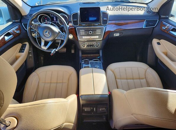 4JGDF6EEXJB064488 2018 MERCEDES-BENZ GLS Белый Вид панели приборов