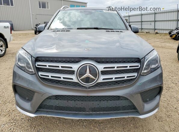 4JGDF6EEXJB132997 2018 MERCEDES-BENZ GLS Gray Vista frontal