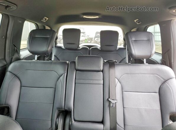 4JGDF6EEXJB132997 2018 MERCEDES-BENZ GLS Gray Vista de los asientos traseros