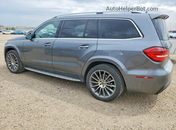 4JGDF6EEXJB132997 2018 MERCEDES-BENZ GLS Gray Trasero izquierdo