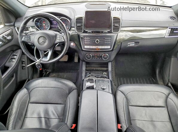 4JGDF6EEXJB132997 2018 MERCEDES-BENZ GLS Gray Vista del salpicadero