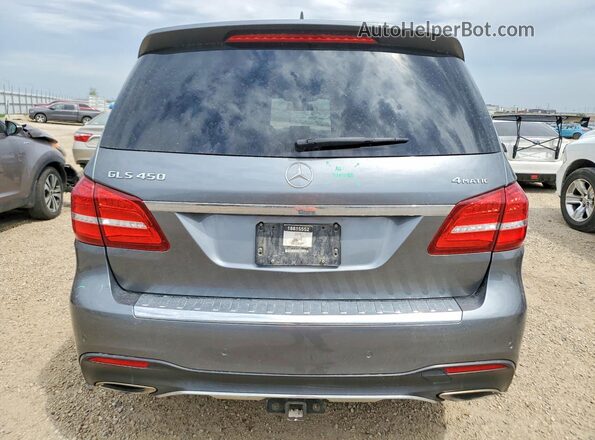 4JGDF6EEXJB132997 2018 MERCEDES-BENZ GLS Gray Vista trasera