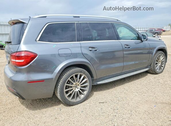 4JGDF6EEXJB132997 2018 MERCEDES-BENZ GLS Gray Trasero derecho