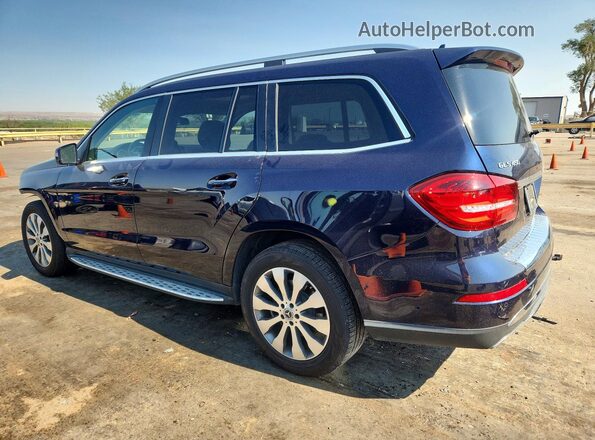 4JGDF6EEXKB208445 2019 MERCEDES-BENZ GLS Blue Задня ліва чверть