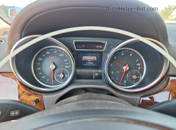 4JGDF6EEXKB208445 2019 MERCEDES-BENZ GLS Blue Вид щитка приладів