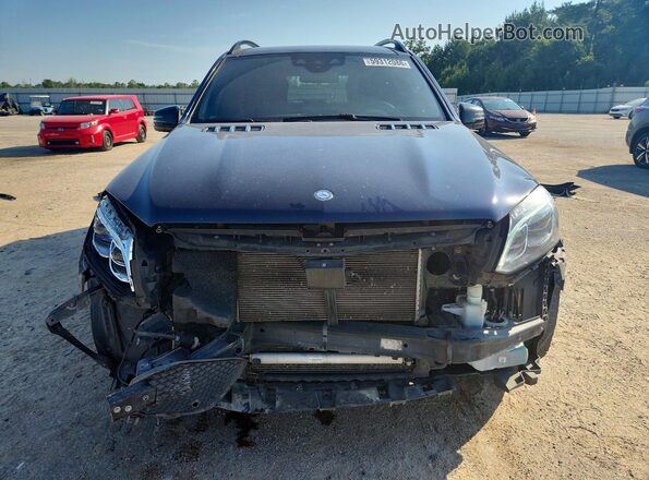 4JGDF7DE1HA845620 2017 MERCEDES-BENZ GLS Blue წინა ხედი