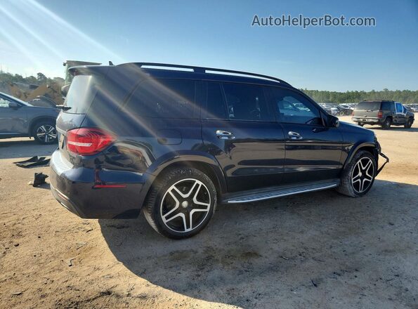 4JGDF7DE1HA845620 2017 MERCEDES-BENZ GLS Blue უკანა მარჯვენა
