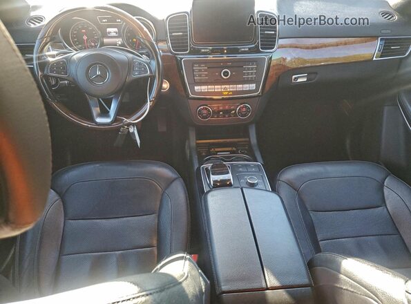 4JGDF7DE3HA754980 2017 MERCEDES-BENZ GLS White Dashboard view