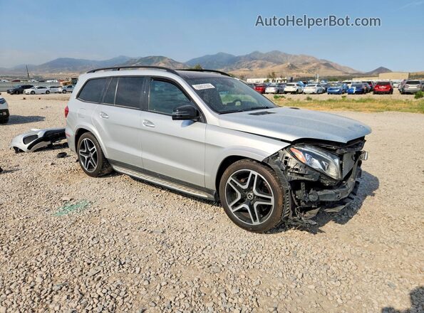 4JGDF7DE4HA942049 2017 MERCEDES-BENZ GLS Silver Delantero derecho