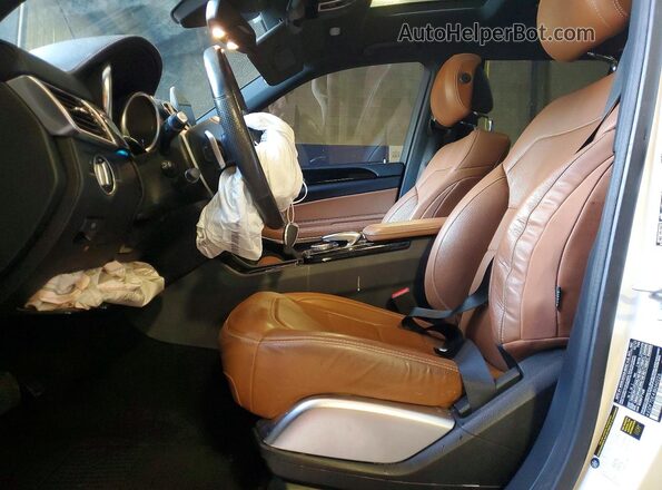 4JGDF7DE4JB040226 2018 MERCEDES-BENZ GLS White Вид салону спереду