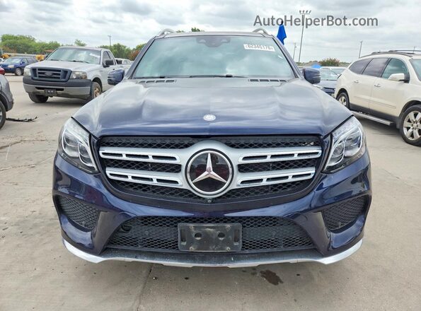 4JGDF7DE5HA850965 2017 MERCEDES-BENZ GLS Blue Widok z przodu