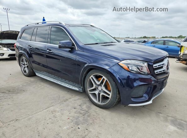 4JGDF7DE5HA850965 2017 MERCEDES-BENZ GLS Blue Przód prawy