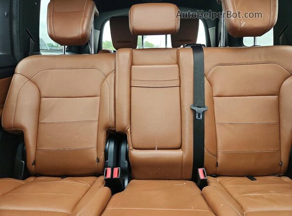 4JGDF7DE5HA850965 2017 MERCEDES-BENZ GLS Blue Widok tylnych siedzeń