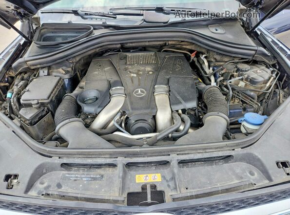 4JGDF7DE5HA850965 2017 MERCEDES-BENZ GLS Blue Widok komory silnika