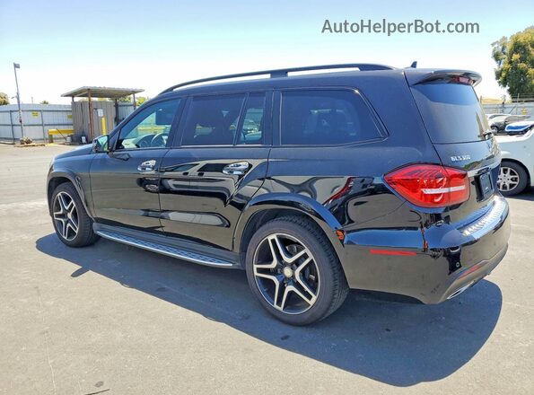 4JGDF7DE9HA878106 2017 MERCEDES-BENZ GLS Black Trasero izquierdo