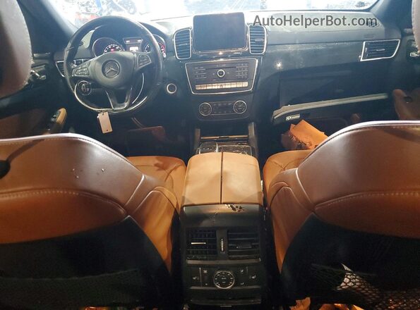 4JGDF7DE9HA888456 2017 MERCEDES-BENZ GLS White Dashboard view
