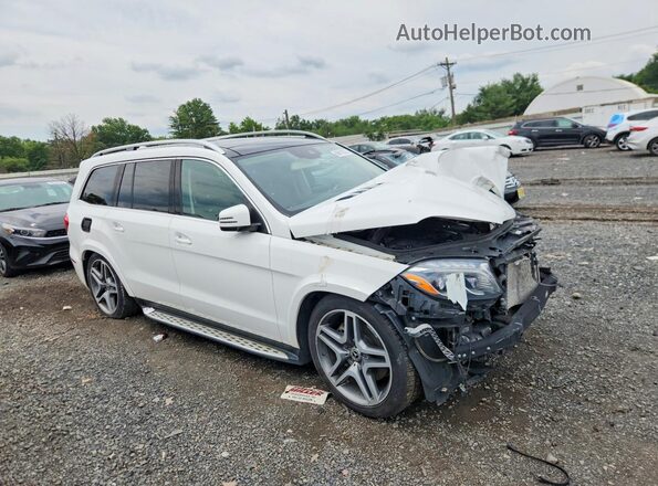 4JGDF7DE9KB211859 2019 MERCEDES-BENZ GLS White Przód prawy