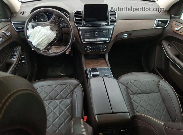 4JGDF7DE9KB211859 2019 MERCEDES-BENZ GLS White Widok deski rozdzielczej
