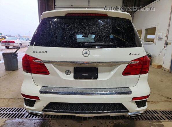 4JGDF7DEXGA667351 2016 MERCEDES-BENZ GLE White Widok z tyłu