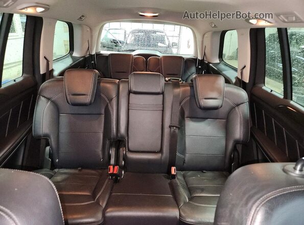 4JGDF7DEXGA667351 2016 MERCEDES-BENZ GLE White Widok tylnych siedzeń