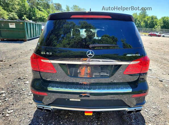 4JGDF7EE4GA673080 2016 MERCEDES-BENZ GL-CLASS Black Vista trasera