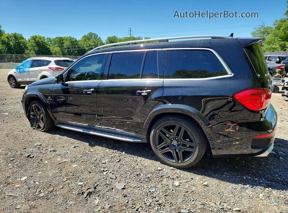 4JGDF7EE4GA673080 2016 MERCEDES-BENZ GL-CLASS Black Trasero izquierdo