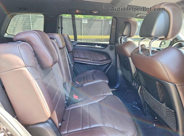 4JGDF7EE4GA673080 2016 MERCEDES-BENZ GL-CLASS Black Vista interior trasera