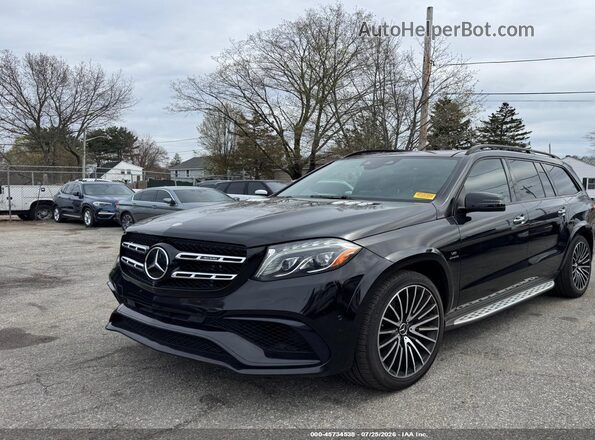4JGDF7FE1HA888092 2017 MERCEDES-BENZ AMG GLS 63 Черный Передняя левая четверть