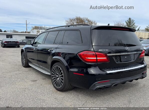 4JGDF7FE1HA888092 2017 MERCEDES-BENZ AMG GLS 63 Черный Задняя левая четверть