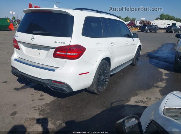 4JGDF7FE3HA851139 2017 MERCEDES-BENZ AMG GLS 63 Белый Задняя правая четверть