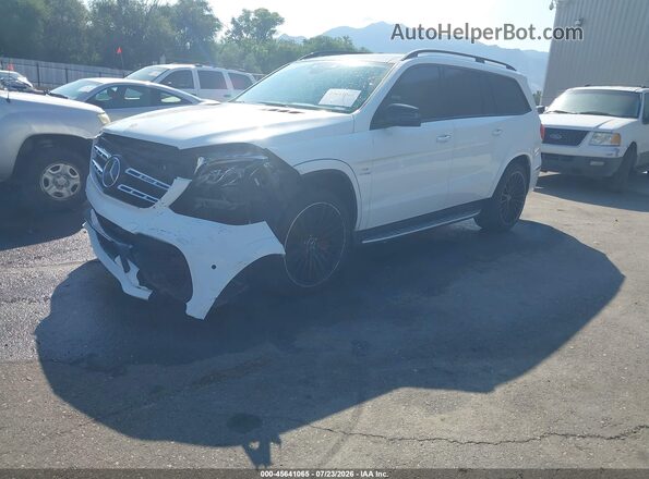 4JGDF7FE3HA851139 2017 MERCEDES-BENZ AMG GLS 63 Белый Передняя левая четверть