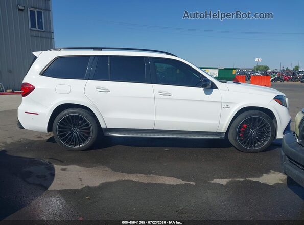 4JGDF7FE3HA851139 2017 MERCEDES-BENZ AMG GLS 63 Белый Вид задней части салона