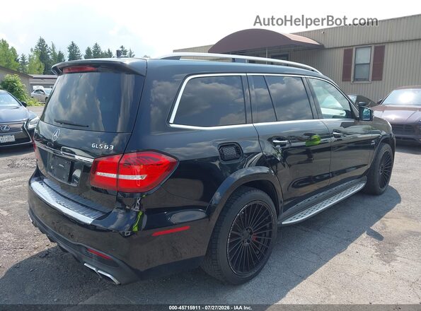 4JGDF7FE9HA771277 2017 MERCEDES-BENZ AMG GLS 63 Black Tył prawy