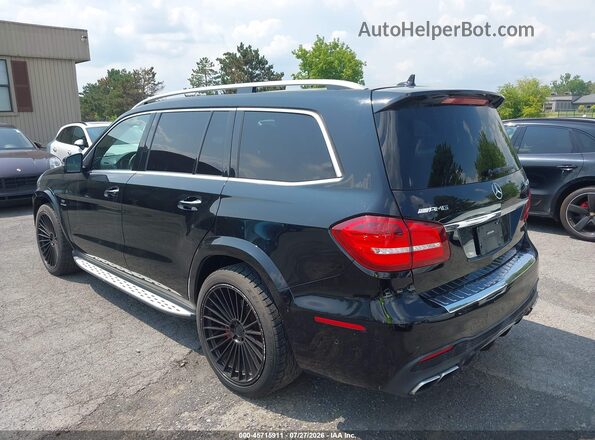 4JGDF7FE9HA771277 2017 MERCEDES-BENZ AMG GLS 63 Black Tył lewy