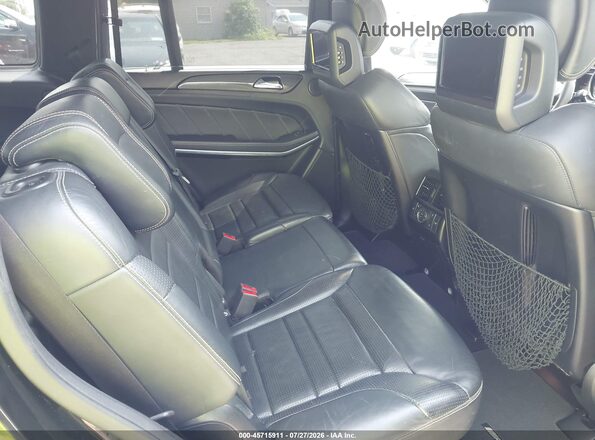 4JGDF7FE9HA771277 2017 MERCEDES-BENZ AMG GLS 63 Black Widok naklejki z numerem VIN