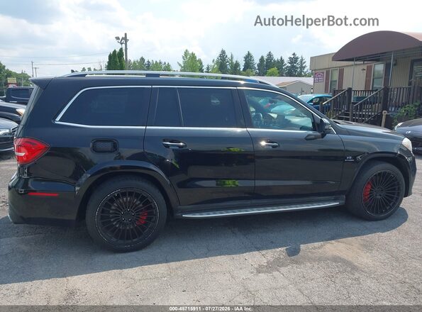 4JGDF7FE9HA771277 2017 MERCEDES-BENZ AMG GLS 63 Black Widok wnętrza z tyłu