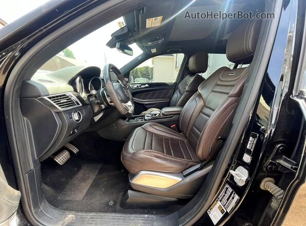 4JGDF7FEXHA781283 2017 MERCEDES-BENZ GLS Black ხელსაწყოთა პანელის ხედი