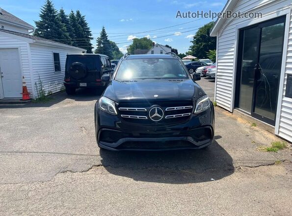 4JGDF7FEXHA781283 2017 MERCEDES-BENZ GLS Black უკანა ხედი