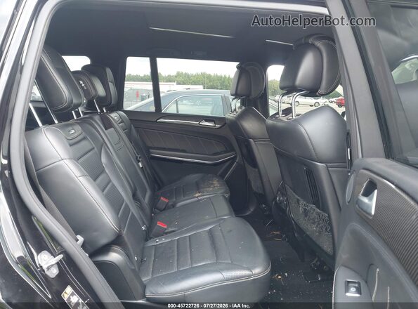 4JGDF7FEXJB128355 2018 MERCEDES-BENZ AMG GLS 63 Black VIN sticker view
