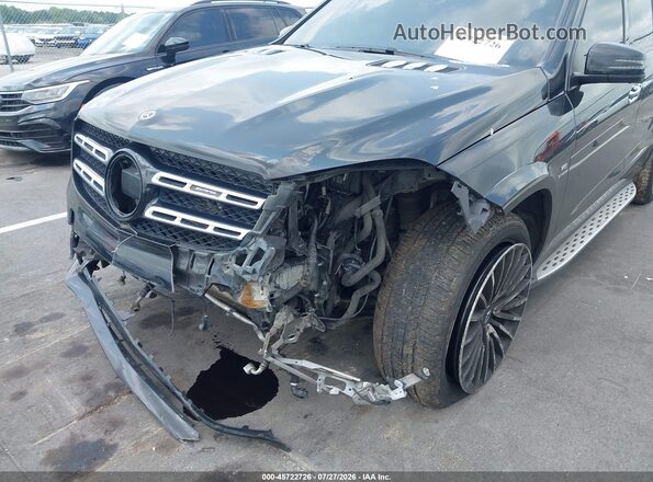 4JGDF7FEXJB128355 2018 MERCEDES-BENZ AMG GLS 63 Black Front view