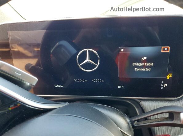 4JGDM2DB0PA028913 2023 MERCEDES-BENZ EQS Gray Instrument cluster view