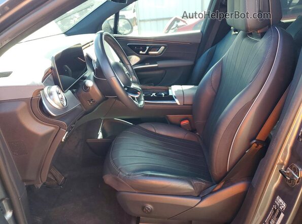 4JGDM2DB0PA028913 2023 MERCEDES-BENZ EQS Gray Front interior view