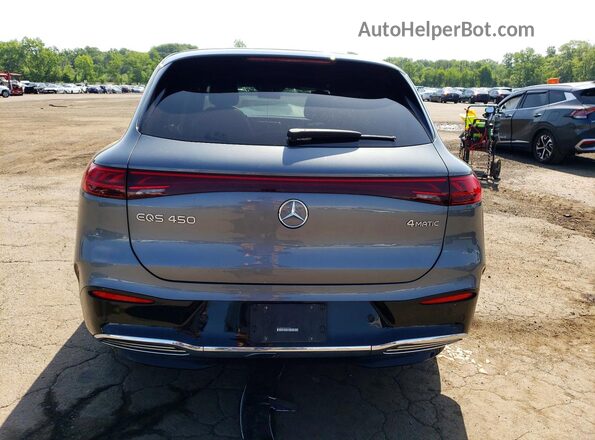 4JGDM2EB2PA018477 2023 MERCEDES-BENZ EQS Gray Rear view