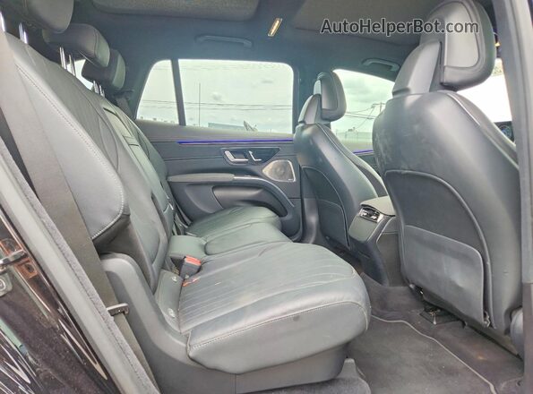 4JGDM2EB5PA028677 2023 MERCEDES-BENZ EQS Black Rear interior view