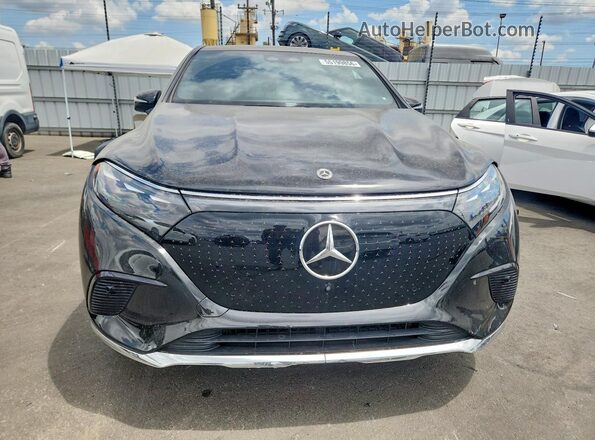 4JGDM2EB5PA028677 2023 MERCEDES-BENZ EQS Black Front view