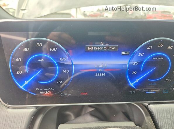 4JGDM2EB5PA028677 2023 MERCEDES-BENZ EQS Black Instrument cluster view