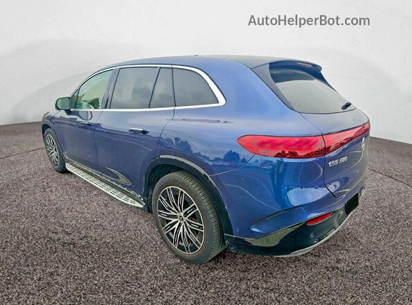4JGDM4EB1PA026100 2023 MERCEDES-BENZ EQS Синий Задняя правая четверть