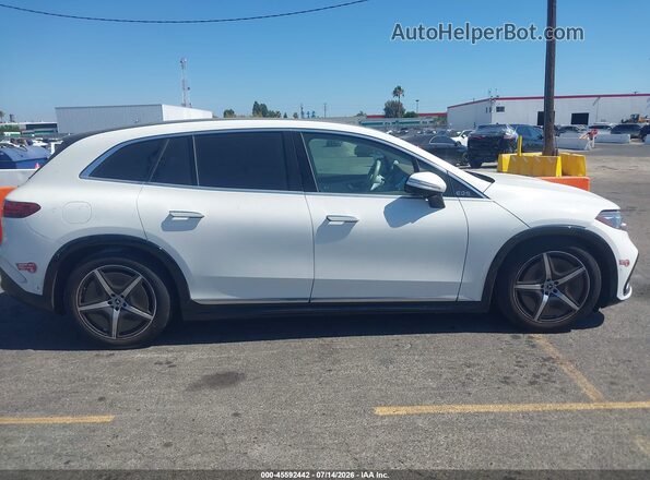 4JGDM4EB7PA021712 2023 MERCEDES-BENZ EQS 580 SUV White უკანა სალონის ხედი