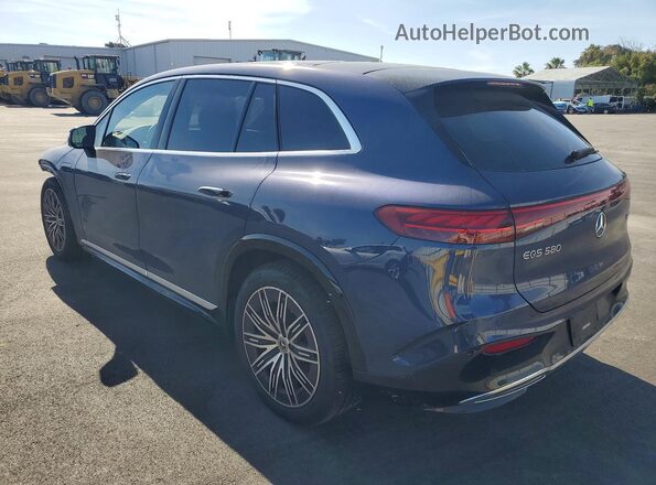4JGDM4EB9PA014793 2023 MERCEDES-BENZ EQS Blue Rear left
