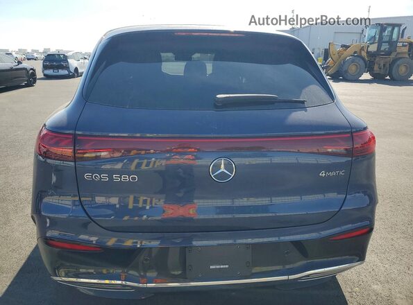 4JGDM4EB9PA014793 2023 MERCEDES-BENZ EQS Blue Rear view